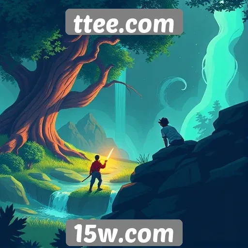 Exploração de gráficos e design em jogos de ttee.com